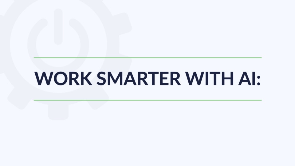 Work Smarter With AI Preview