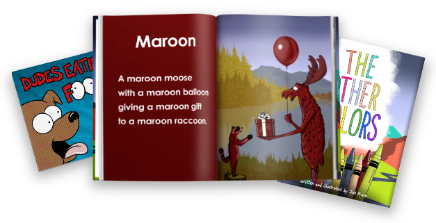 Stack of Books Graphic